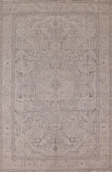 Vintage Tabriz Persian Area Rug 6x9