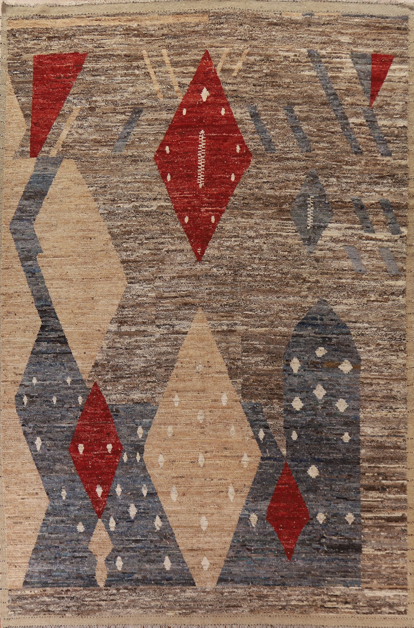 Geometric Moroccan Large Rug 10x14