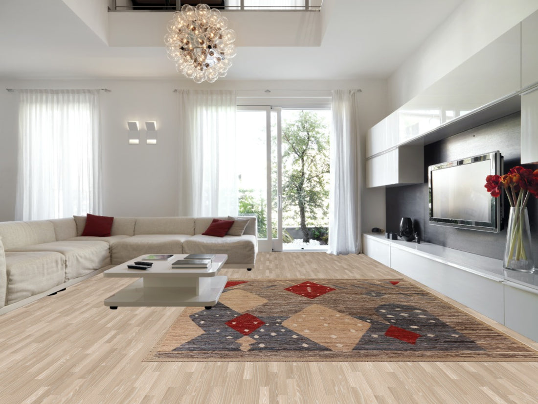 Geometric Moroccan Large Rug 10x14