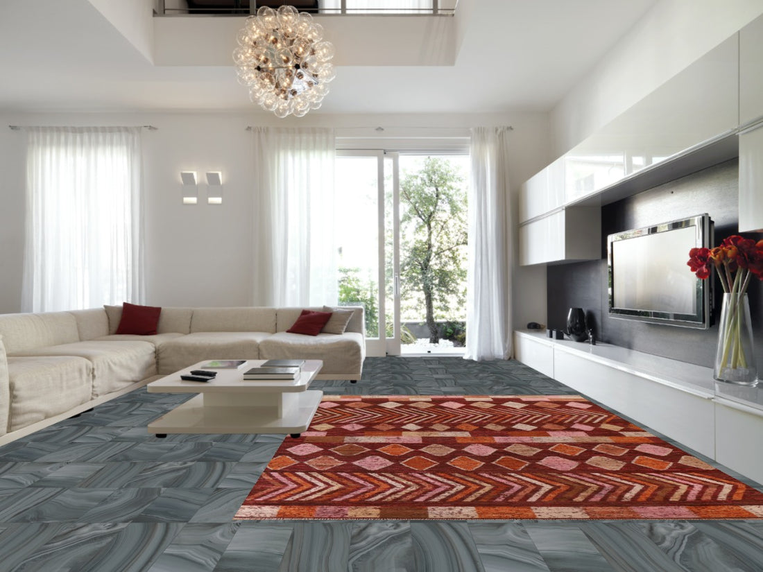 Wool Moroccan Oriental Large Rug 10x14