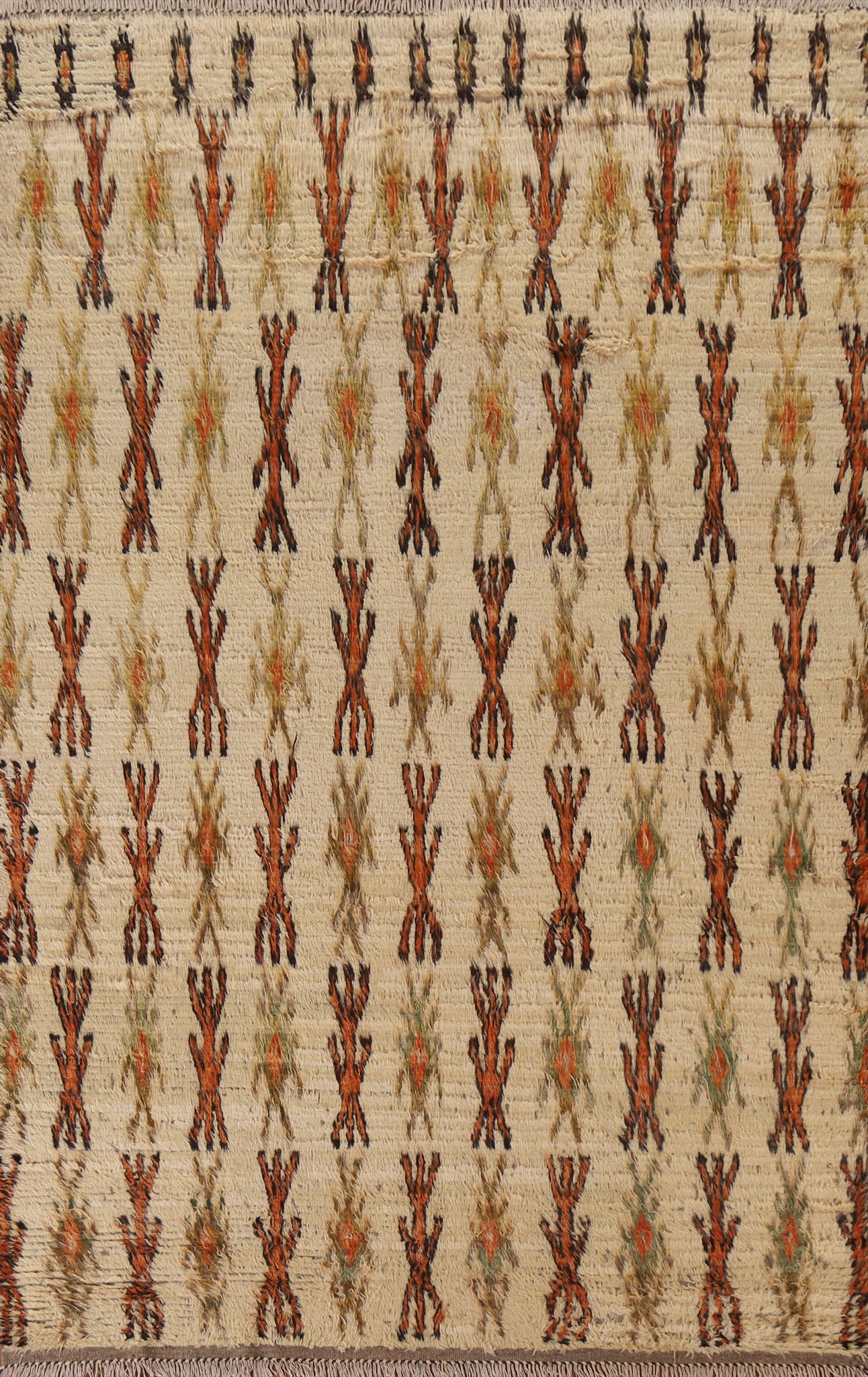 Tribal Moroccan Oriental Area Rug 7x10