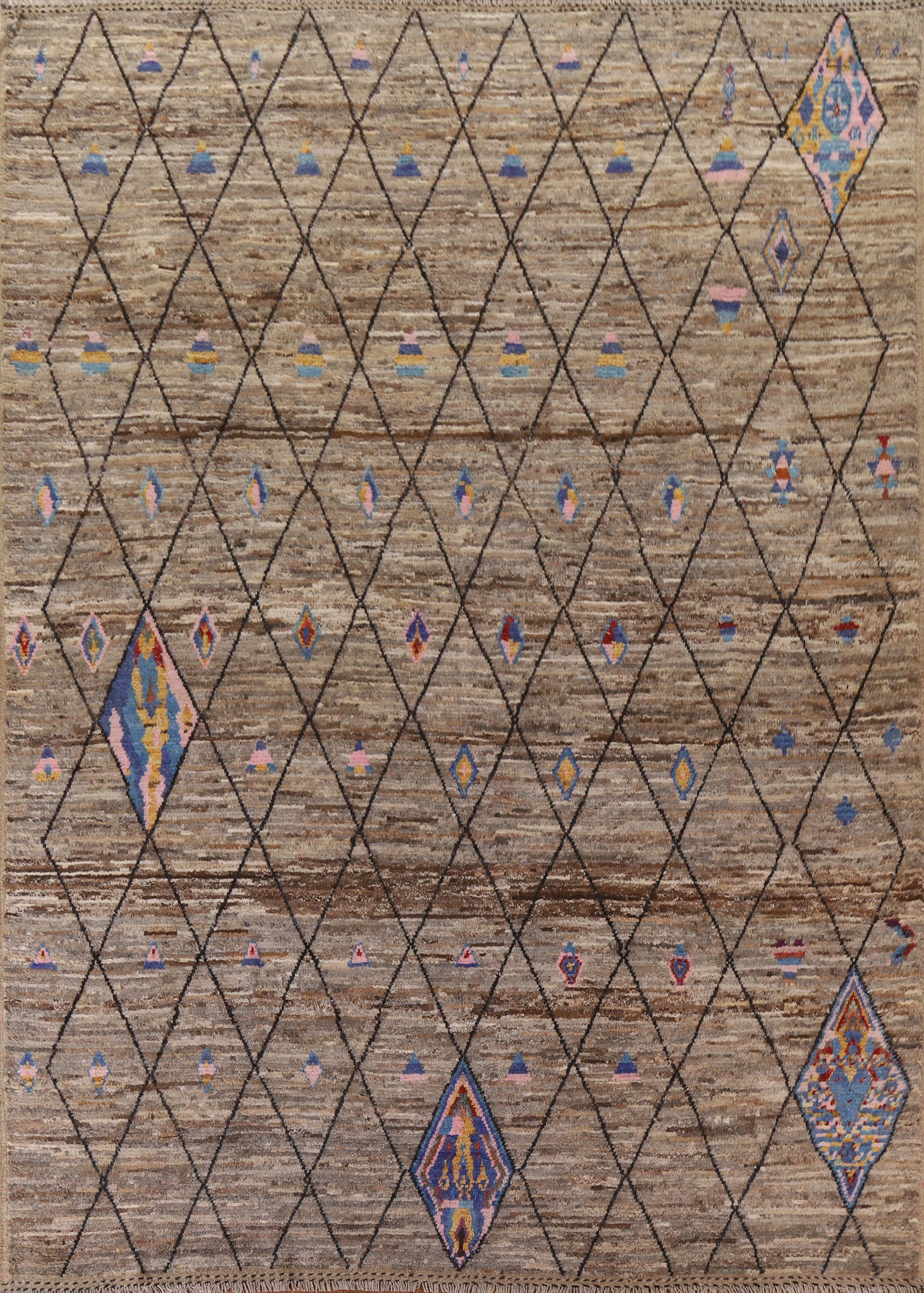 Trellis Moroccan Area Rug 10x12