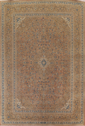 Traditional Mashad Persian Area Rug 10x12