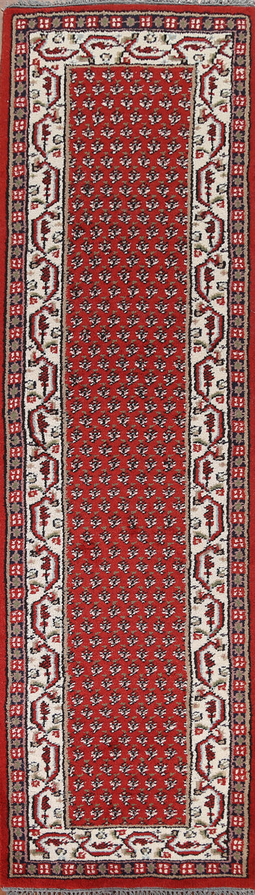 Red Botemir Oriental Runner Rug 3x10