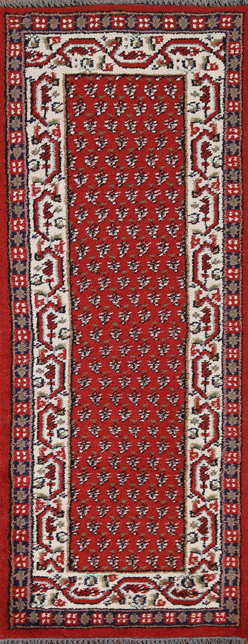 Boteh Botemir Red Runner Rug 2x6