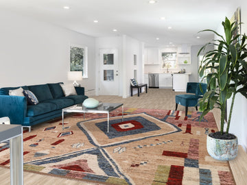 Geometric Moroccan Oriental Area Rug 9x12