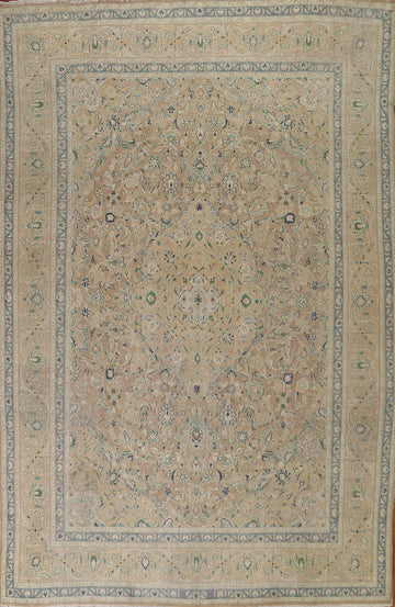 Traditional Kashan Persian Area Rug 9x12