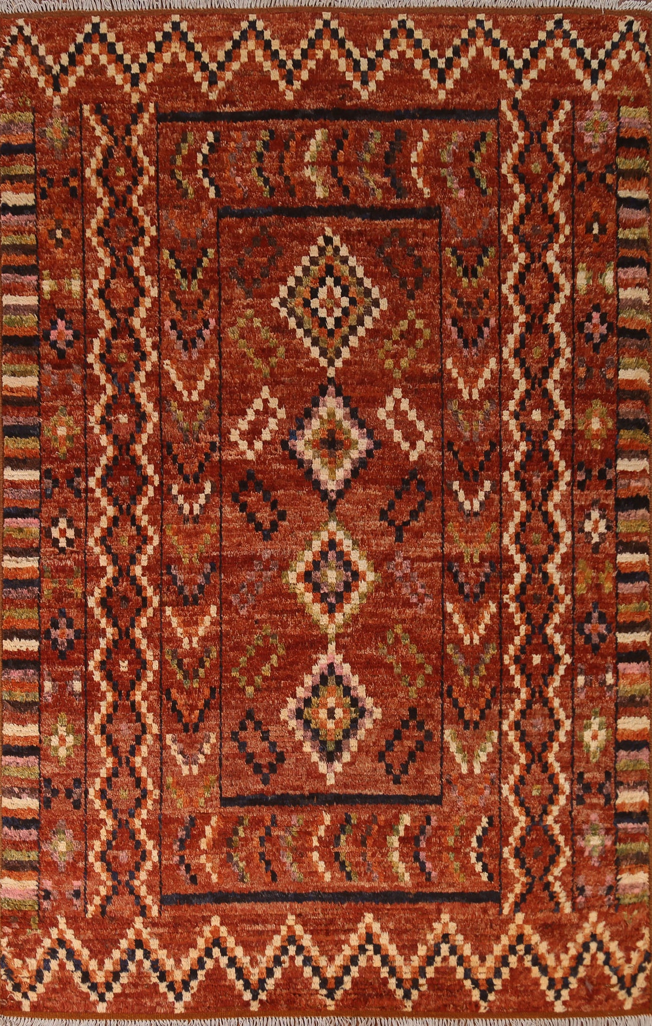 Tribal Moroccan Area Rug 6x8