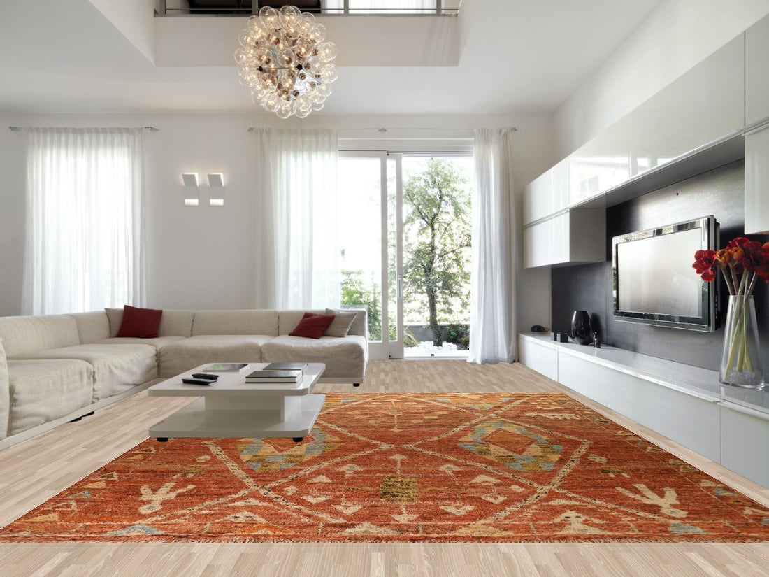 Berber Moroccan Large Rug 13x16
