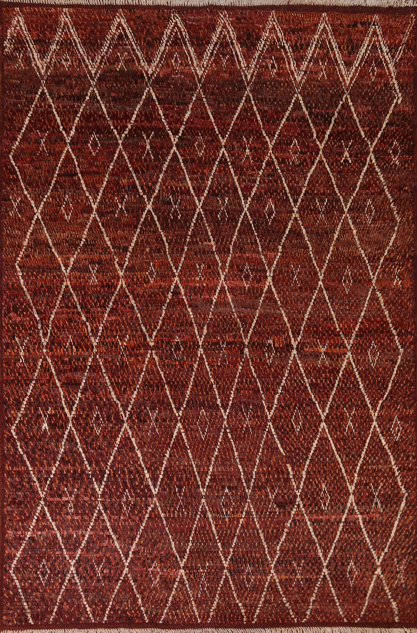 Trellis Moroccan Area Rug 6x8