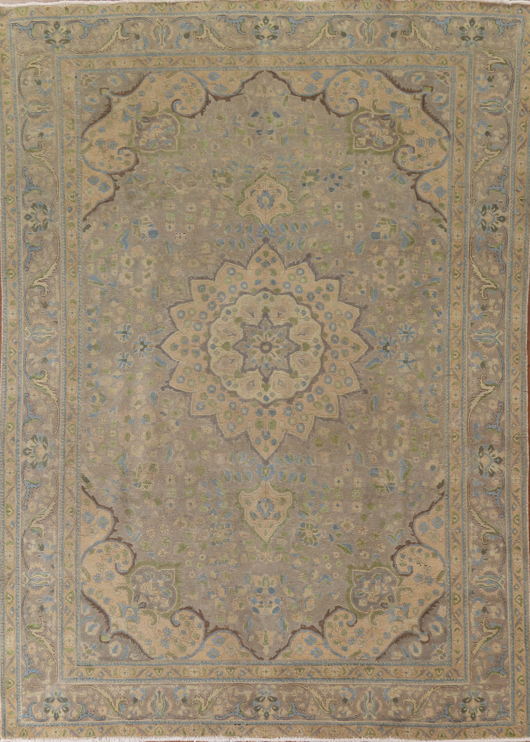 Over-Dyed Tabriz Persian Area Rug 8x11