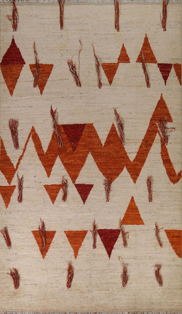 Geometric Moroccan Area Rug 7x10