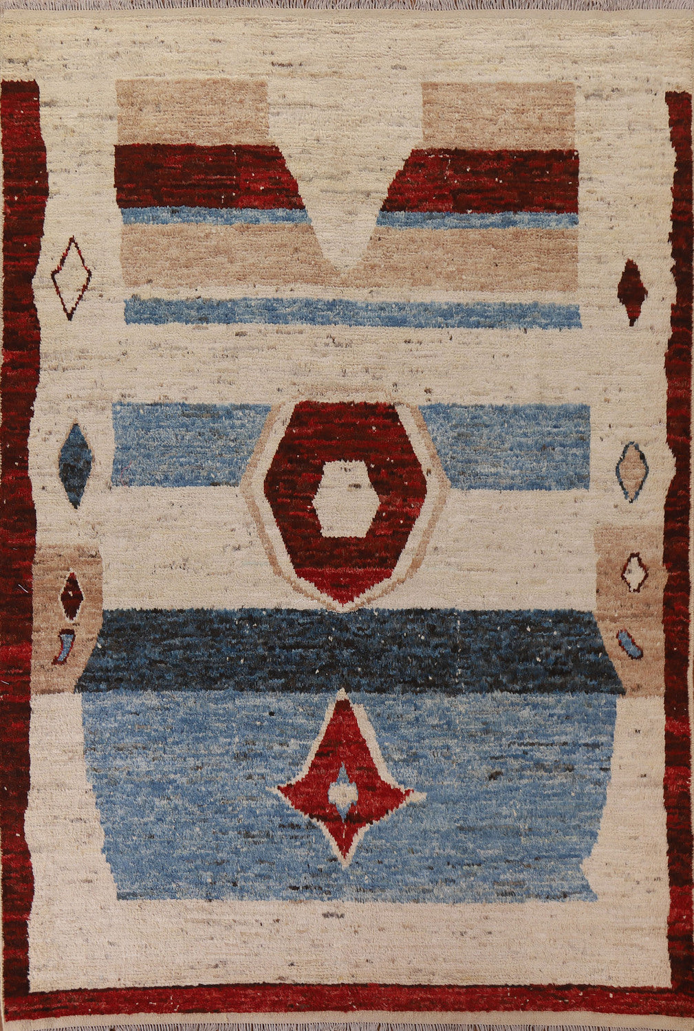 Tribal Wool Moroccan Area Rug 8x10