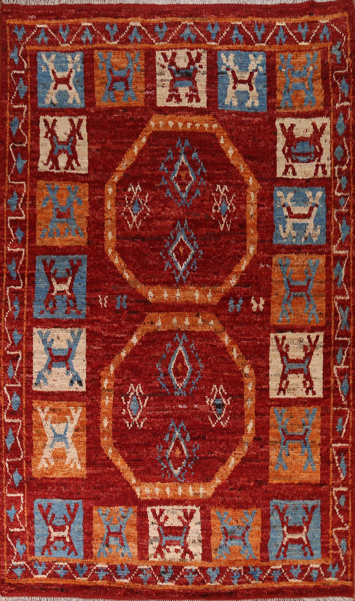 Tribal Moroccan Handmade Area Rug 7x10