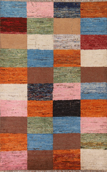 Checkered Moroccan Area Rug 6x8