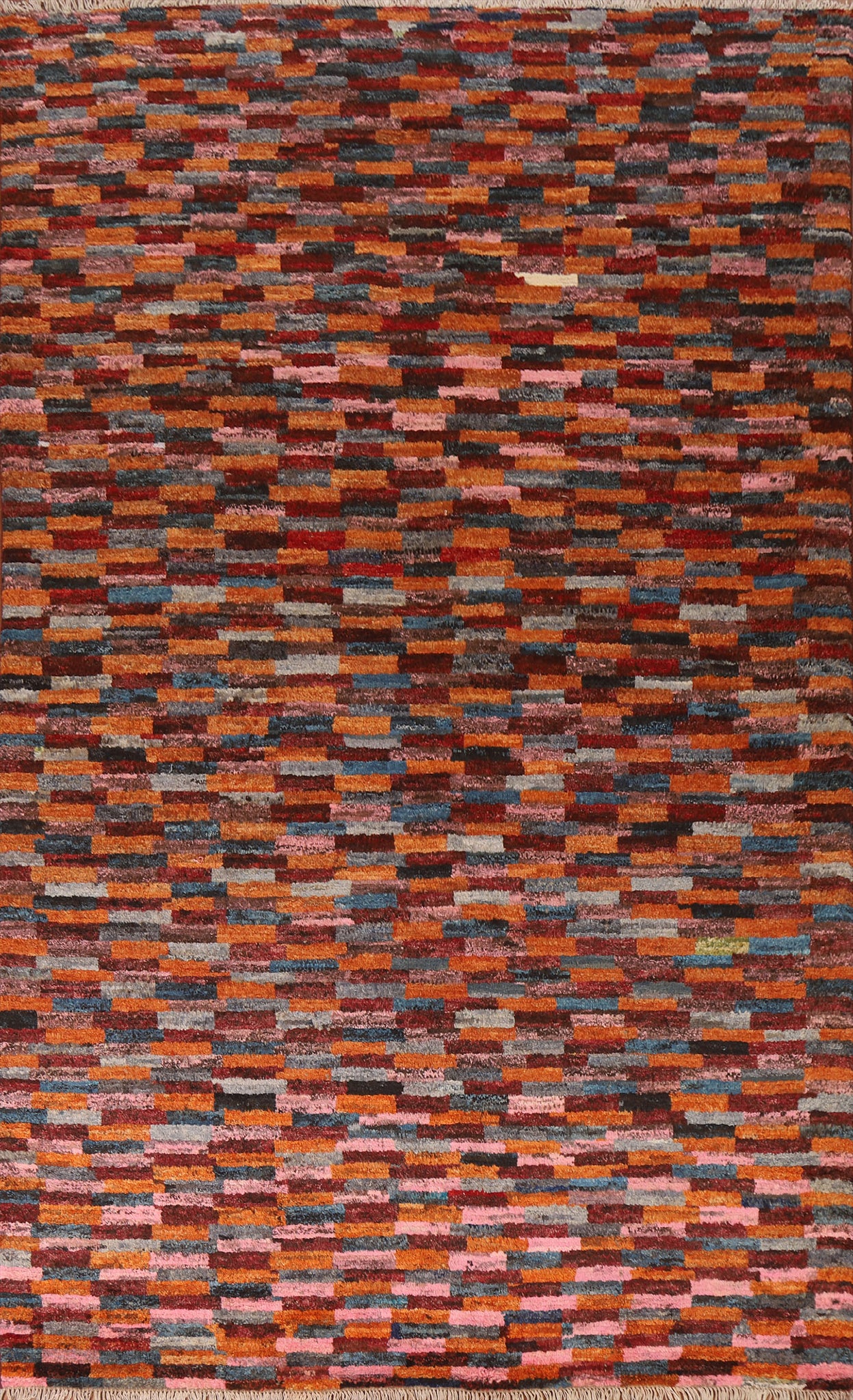 All-Over Wool Moroccan Area Rug 7x10