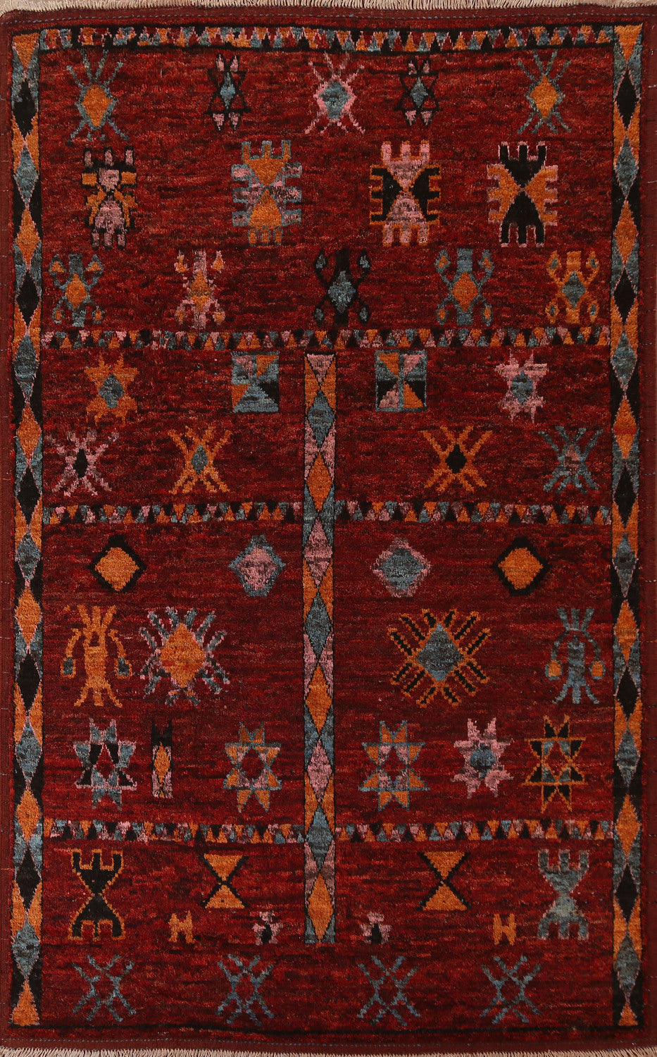 Tribal Moroccan Area Rug 7x10
