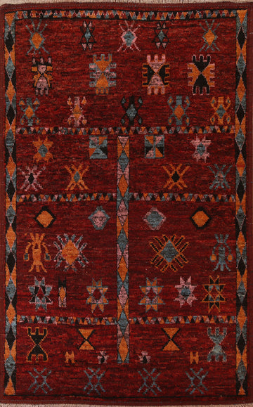 Tribal Moroccan Area Rug 7x10