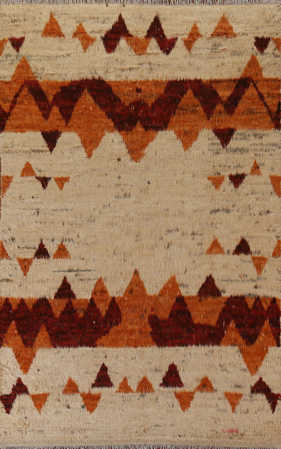 Tribal Wool Moroccan Area Rug 7x10
