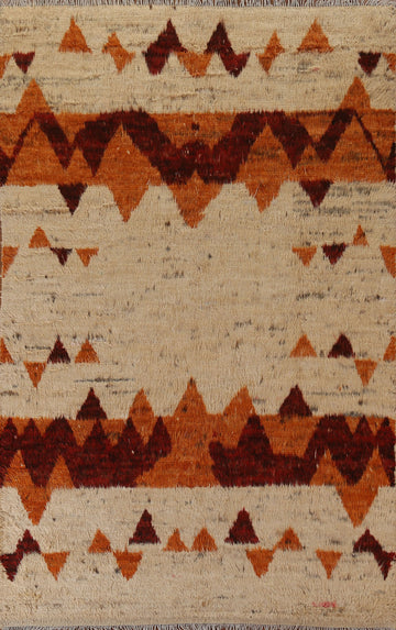 Tribal Wool Moroccan Area Rug 7x10
