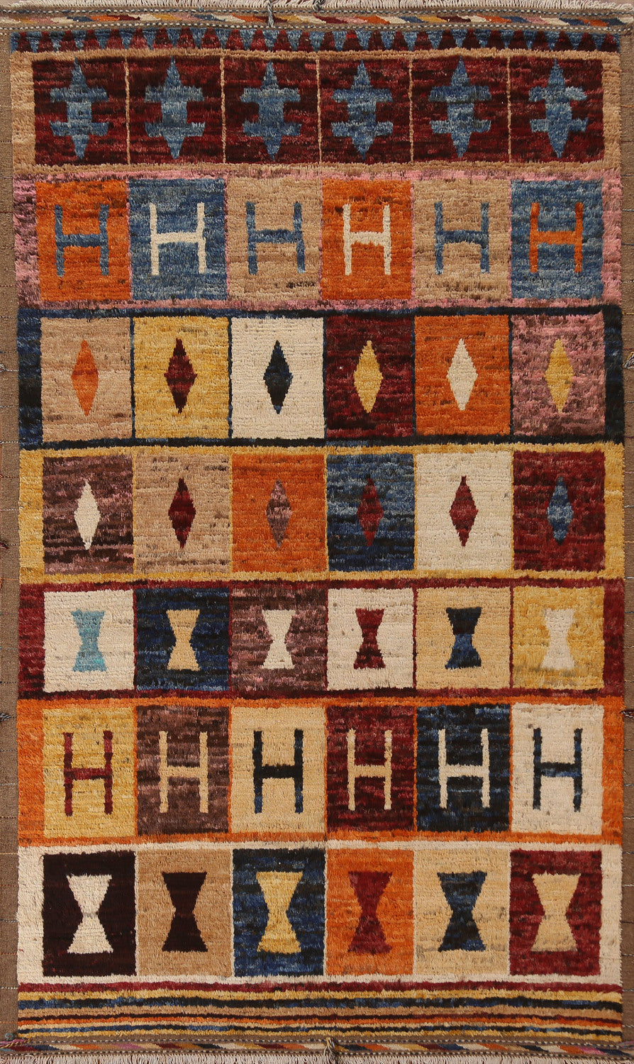 Geometric Moroccan Oriental Area Rug 7x10