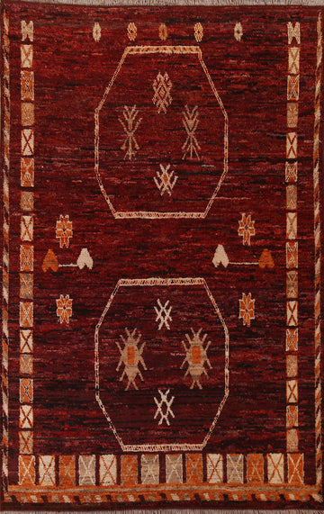 Tribal Moroccan Area Rug 7x10