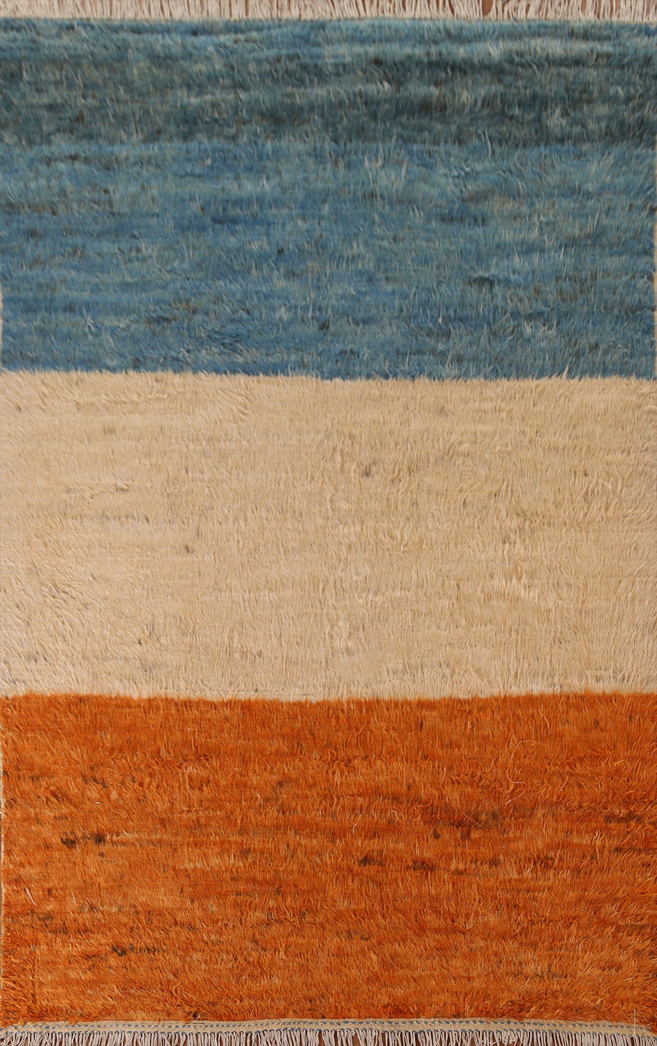 Striped Moroccan Area Rug 7x10