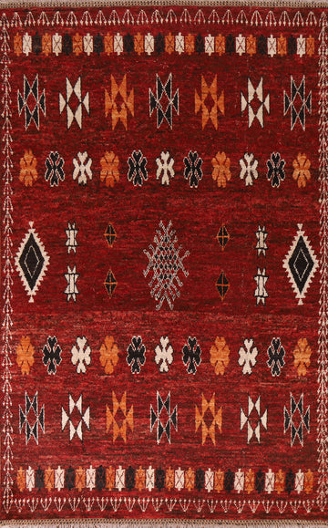 Tribal Moroccan Area Rug 7x10