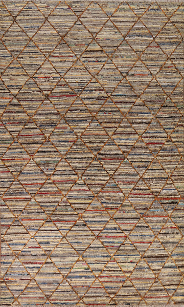 Trellis Moroccan Wool Area Rug 7x10