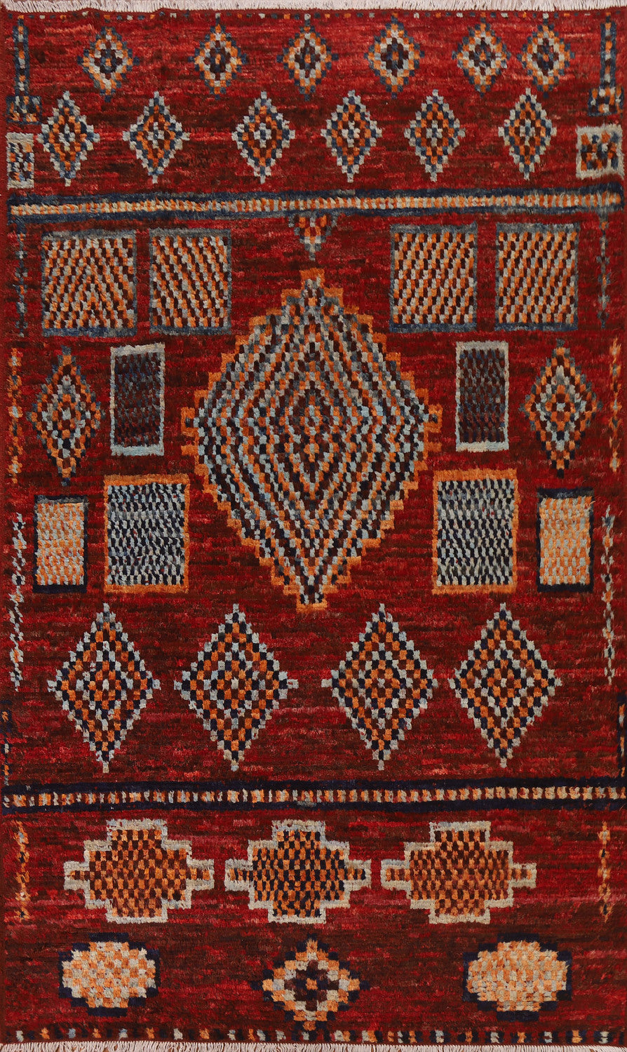 Tribal Moroccan Wool Area Rug 7x10