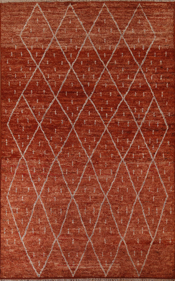Trellis Moroccan Area Rug 7x10