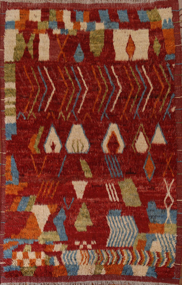 Geometric Moroccan Area Rug 7x10