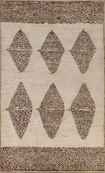 Geometric Moroccan Area Rug 7x10