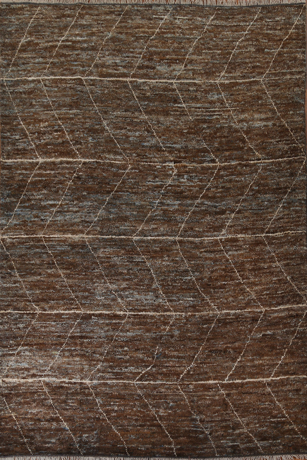 Handmade Wool Moroccan Area Rug 7x10