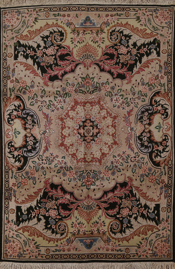 Floral Aubusson Oriental Area Rug 6x9