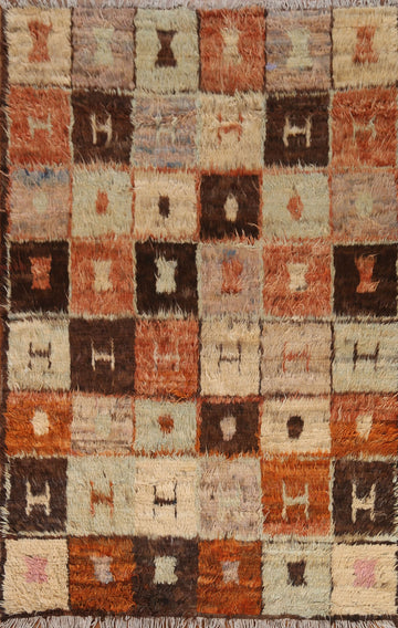 Tribal Moroccan Berber Area Rug 6x8