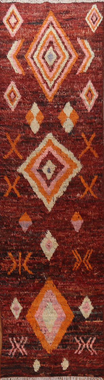 Berber Moroccan Runner Rug 3x13