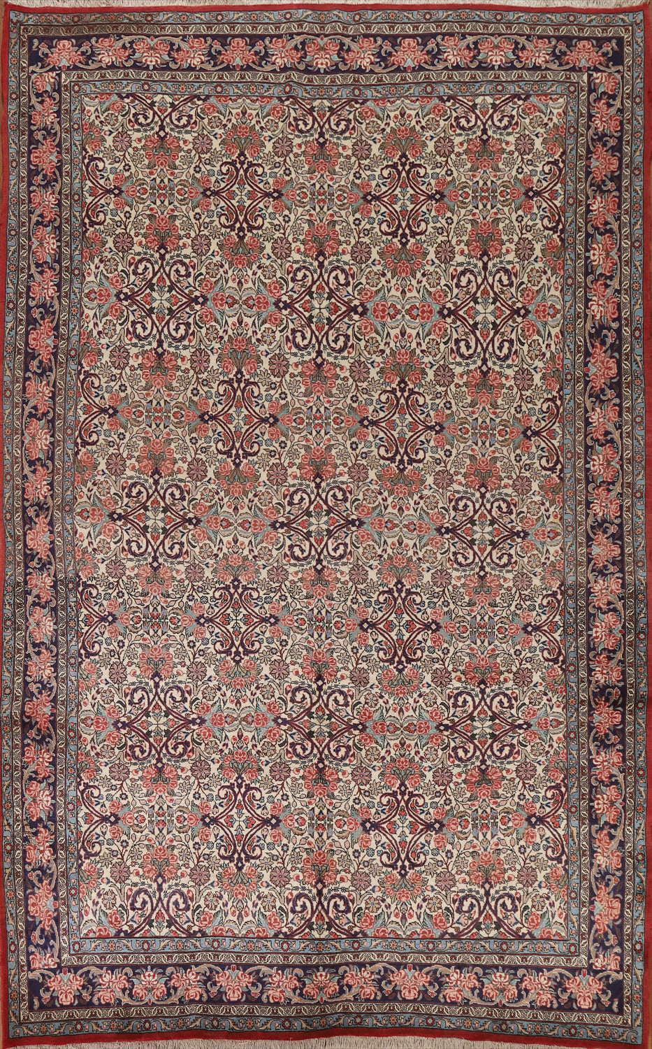 Vegetable Dye Bidjar Persian Area Rug 7x10