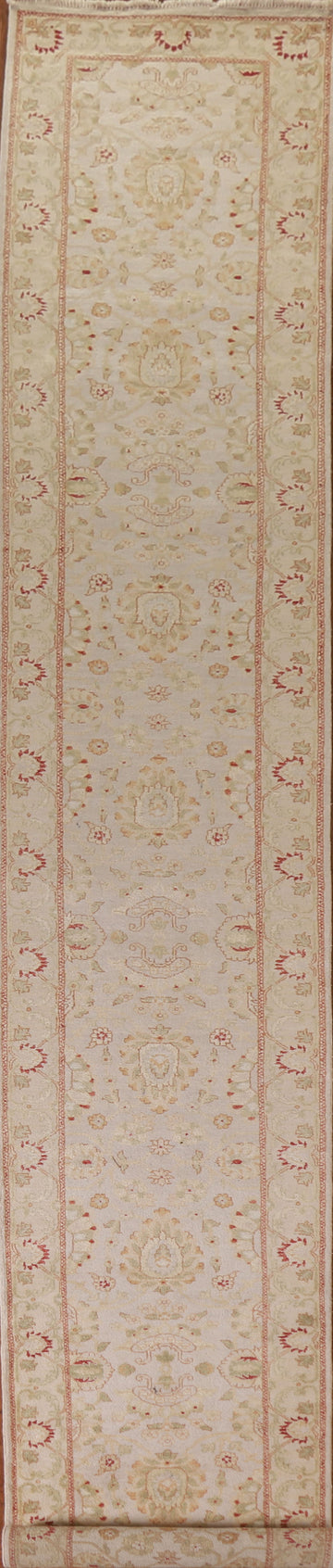 Vegetable Dye Peshawar Chobi Runner Rug 3x20