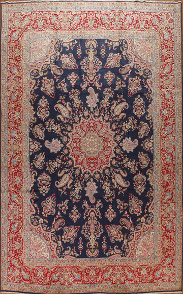Vegetable Dye Kerman Persian Large Rug 10x14