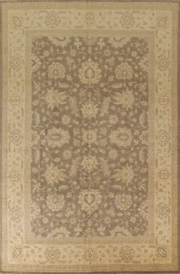 Vegetable Dye Peshawar Handmade Area Rug 9x12