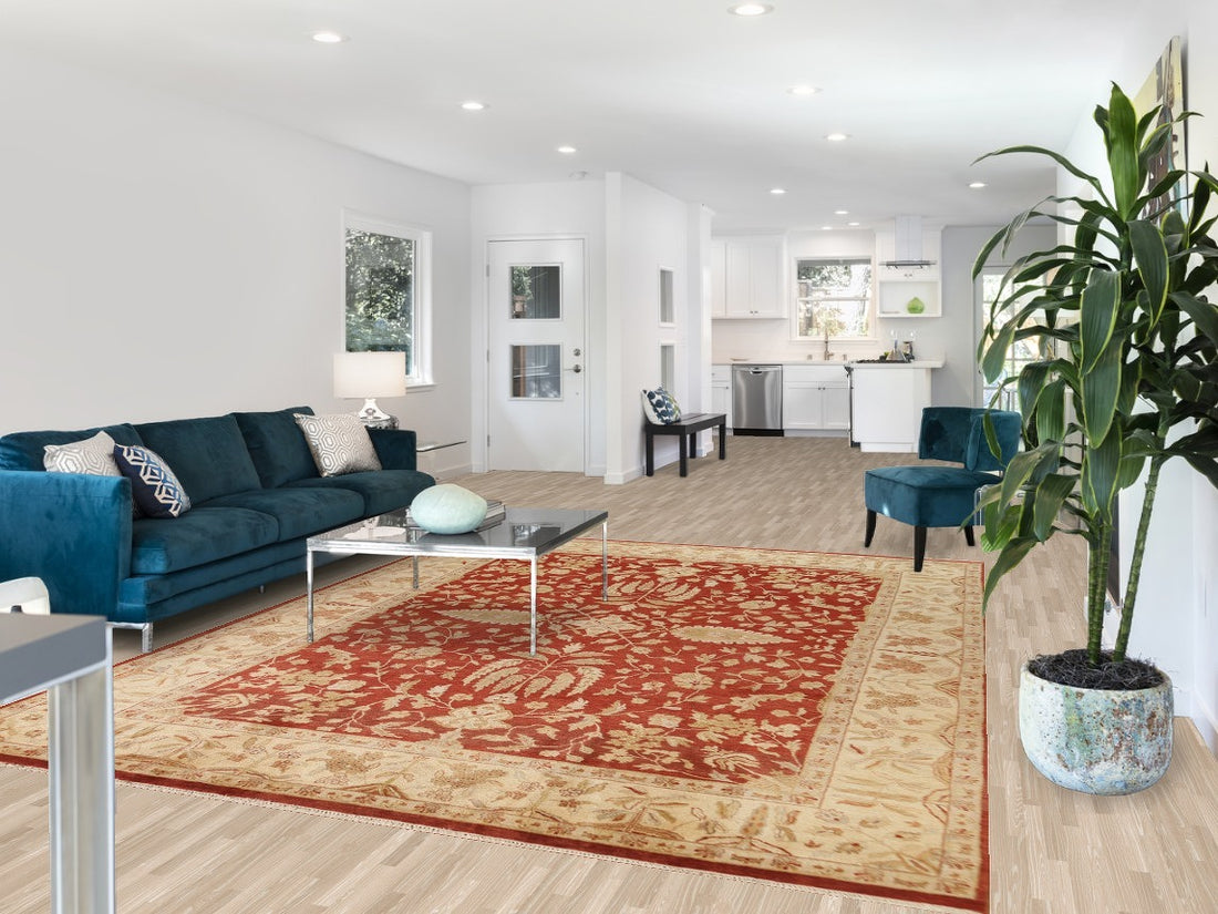 Floral Agra Oriental Area Rug 8x10