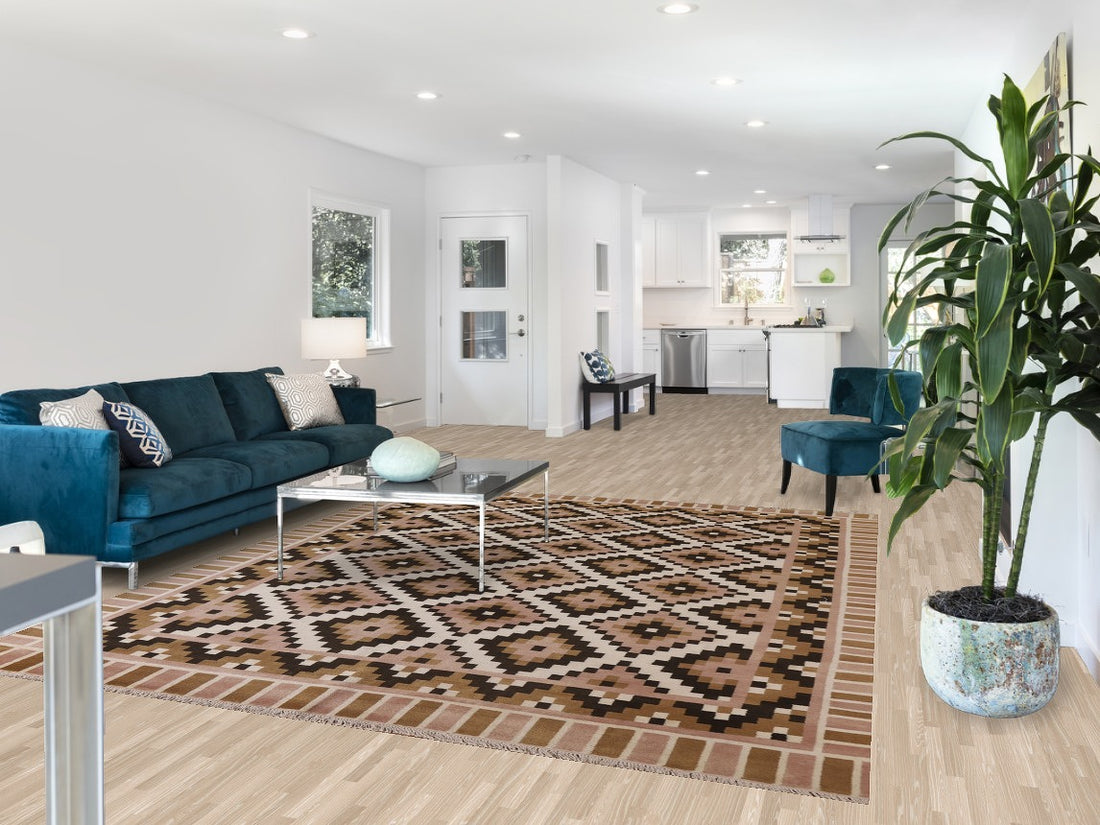 Geometric Gabbeh Oriental Area Rug 8x10