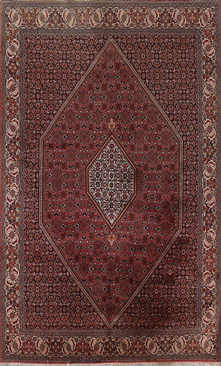 Vegetable Dye Bidjar Persian Area Rug 7x10