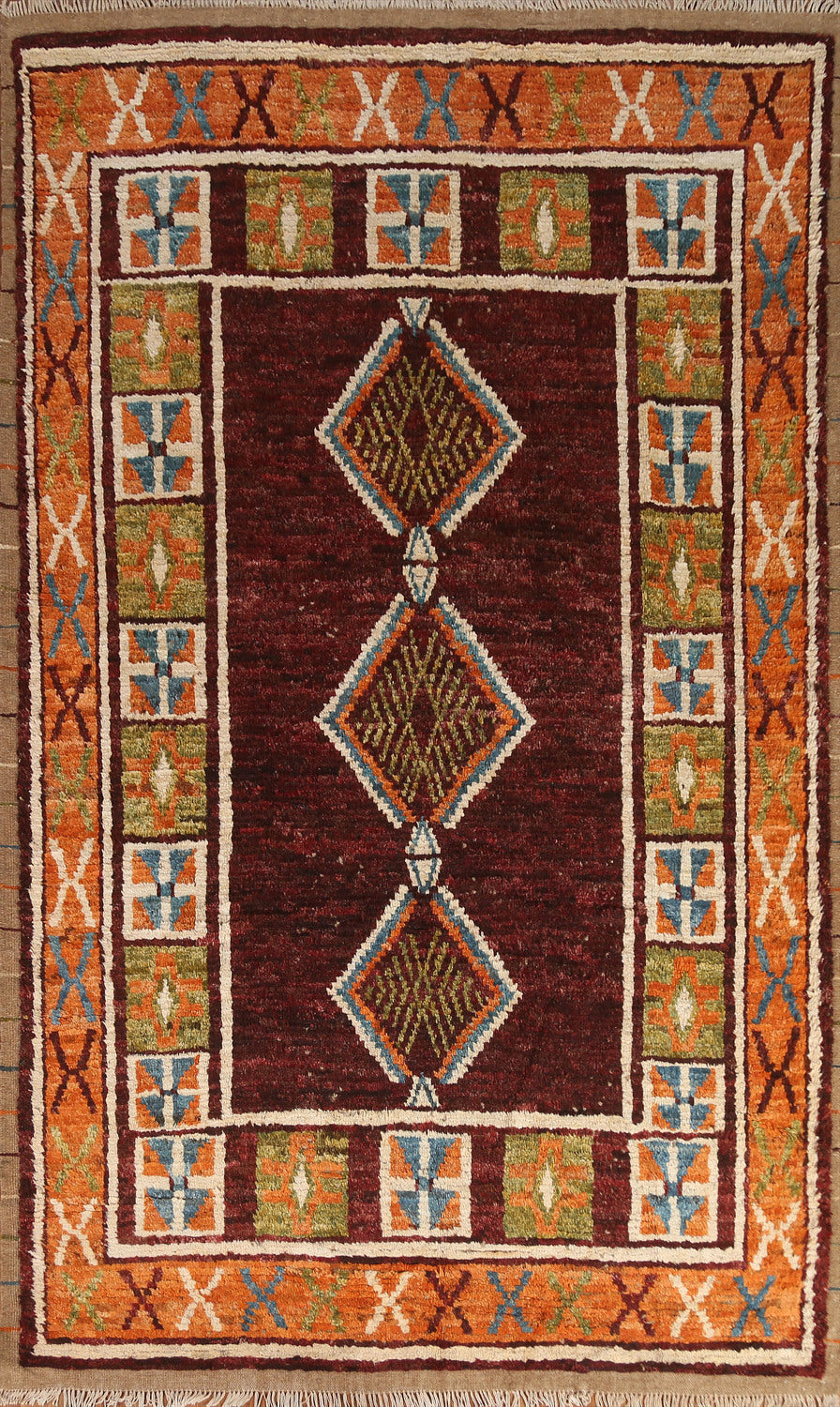 Tribal Wool Moroccan Area Rug 7x10