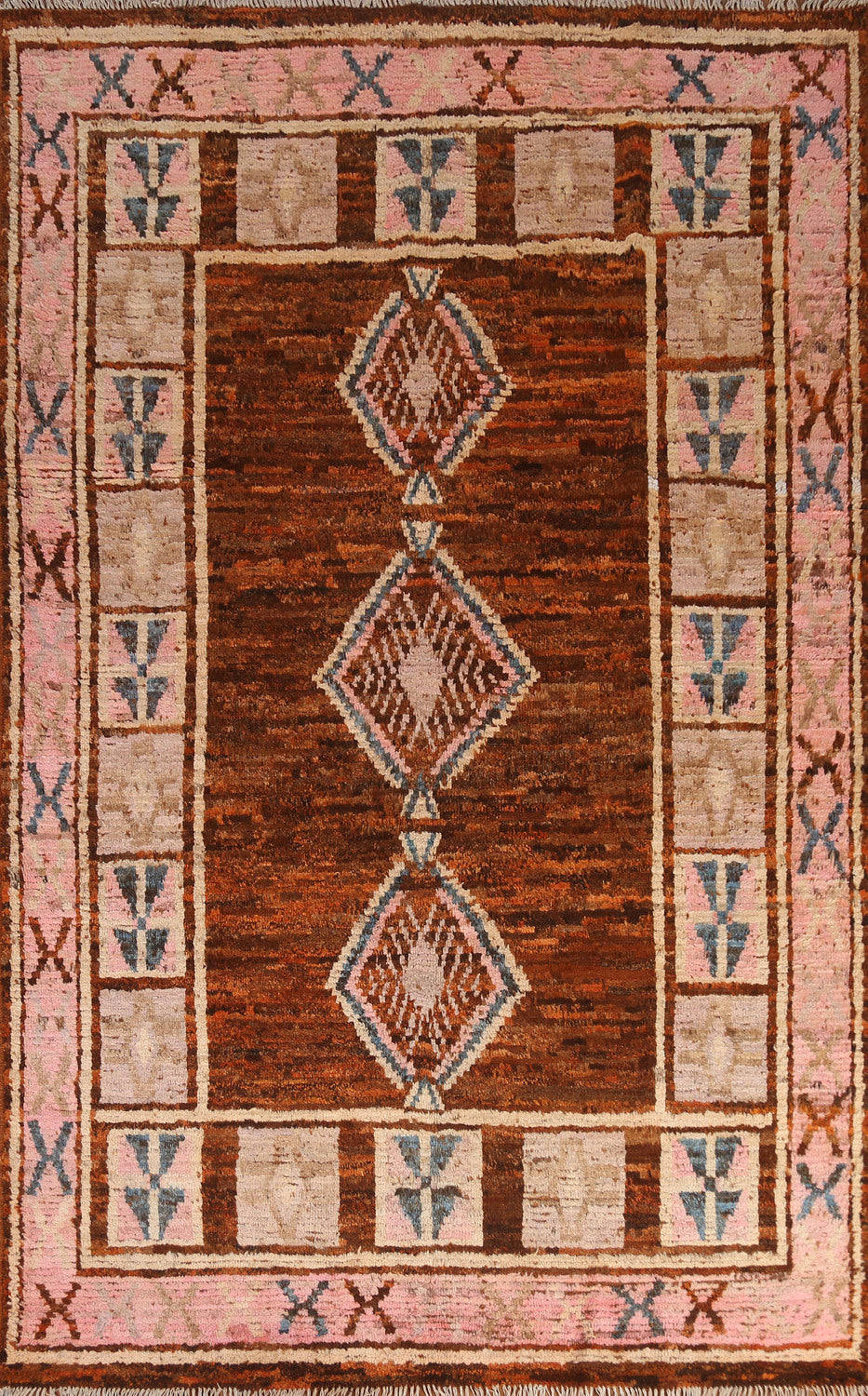 Tribal Moroccan Oriental Area Rug 7x10