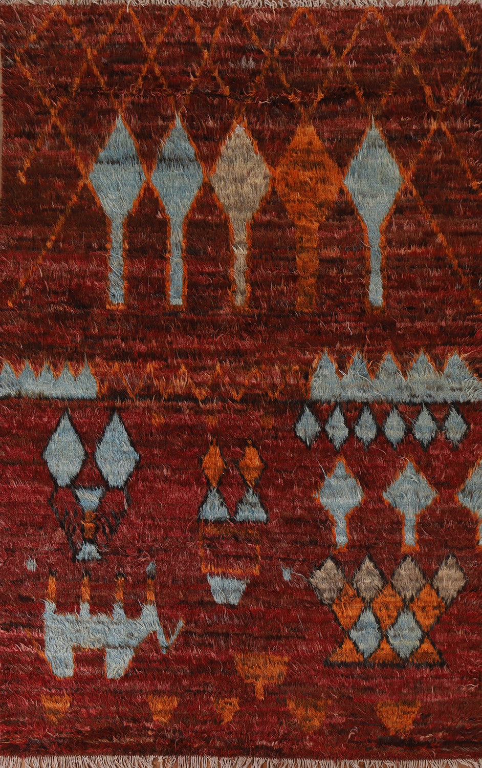 Berber Moroccan Oriental Area Rug 7x10