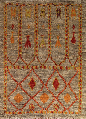 Geometric Moroccan Oriental Area Rug 8x10