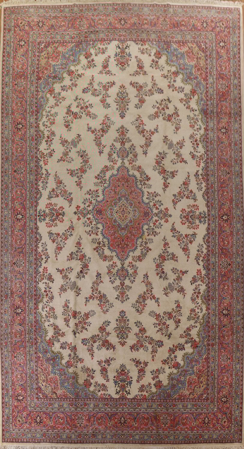Vintage Kerman Persian Large Rug 12x20