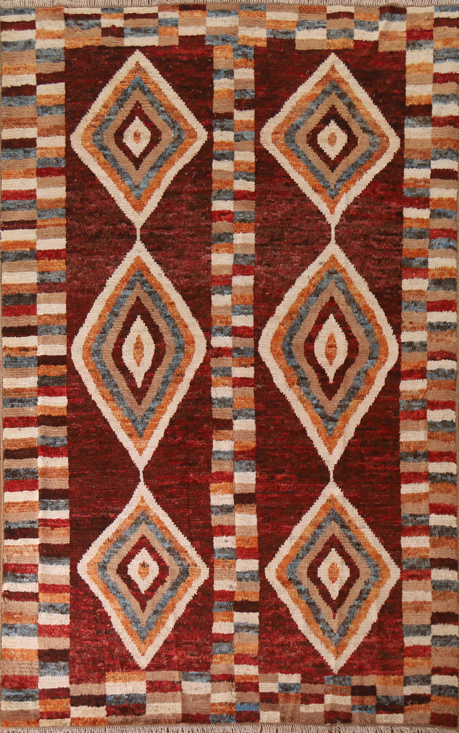 Geometric Moroccan Area Rug 7x10